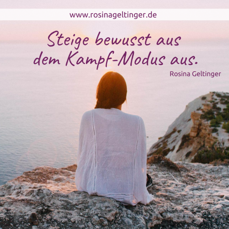 Hast du das Gefühl, dass dein Leben ein ständiger Kampf ist?